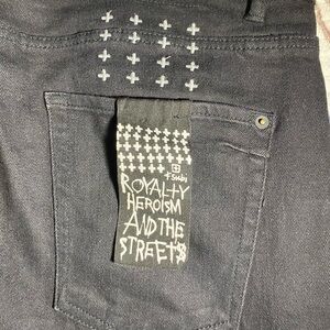 Ksubi Denim Jeans with White Stitching